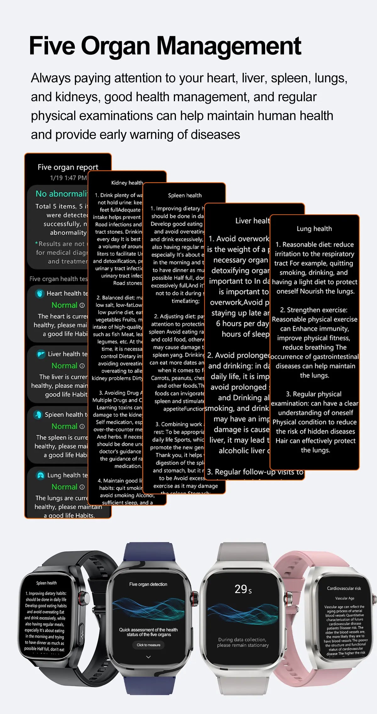 2025 New ECG+PPG Accurate Measure Heart Rate Smart Watch Men Blood Pressure Lipids Uric Acid Bluetooth Call Health Smartwatches