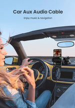 Ugreen Aux Cable Jack 3.5mm Audio Cable for iPhone 3.5 mm Male Cable Aux for Computer Headphone Xiaomi Laptop Car 3.5 Jack Cable