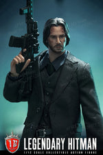 Kingdom KD9001 1/12 Scale Collectible Figure Killer John Wick Keanu Reeves Model 6inch Full Set Men Soldier Action Figure Soldie