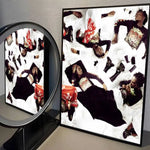 O-OsamaSon Stil Slime RAPPER Poster HD home decor sticky wall waterproof home living room bar aesthetic decor