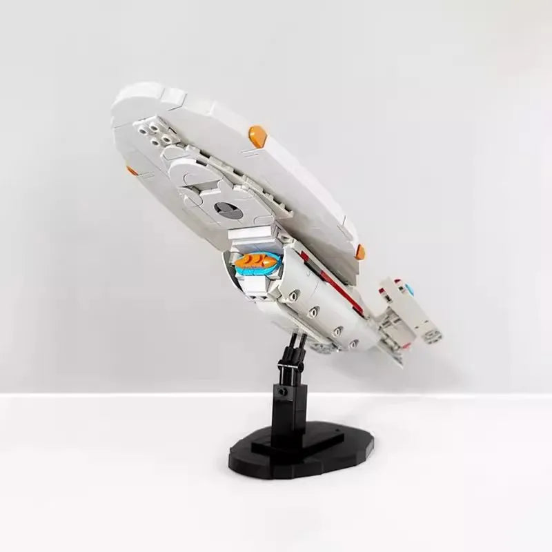 Bricklink Star Movie Starship Enterprise NCC-1701 Discovery Voyager NX-01 Delta MOC Spaceship Sets Building Blocks Kid Toys Gift
