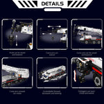 Motorized RC Mobile Crane Building Blocks Set – LTM1110 Engineering Model (Compatible Bricks)