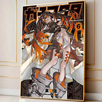 Hot Cool Anime G-Gachiakuta Poster Modern Waterproof HD Wall Art Decal Self-Adhesive Aesthetic Decor For Home Living Room Bedroo