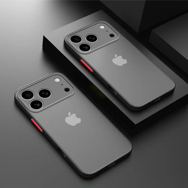 New Armor Bumper Shockproof Phone Case For Apple iPhone 17 Pro Max iphone17 Pro Max 17Pro 17 Air Silicone Hard Cover Capa