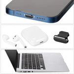 Mobile Phone Charging Port Dust Plug Removal Cleaner Kit for iPhone 15 14 13 Pro Max Computer Keyboard Dustproof Cleaning Brush