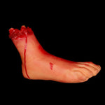 Halloween Horror Props Bloody Hand Haunted House Party Decoration Scary Fake Hand Finger Leg Foot Brain Heart Halloween Supplies