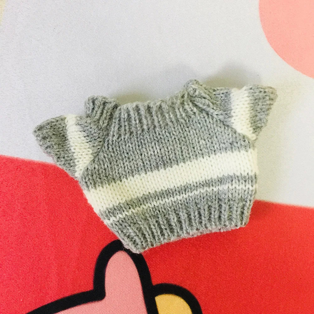 Doll Clothes for 20cm Idol Dolls Plush Star Doll's Clothing Sweater Stuffed Toy Outfit for Cotton Dolls Accessories DIY Gifts