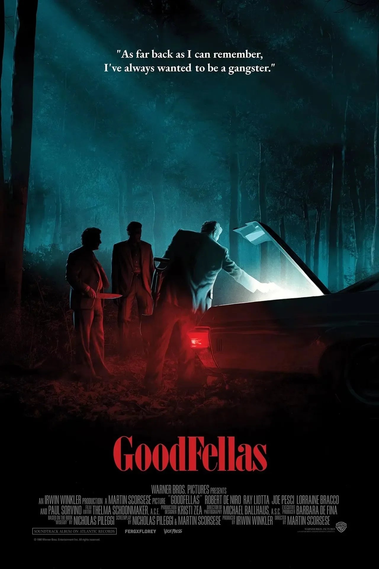 Retro Classic Movie Goodfellas Gangster Film Poster Canvas Painting Wall Art Pictures For Bar Cafe Home Living Room Decor Gift