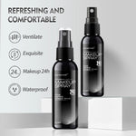 Black Polka Dot Setting Spray 60ml for face, long-lasting, anti-smudge-proof and 16 hours of makeup off wear natural finish