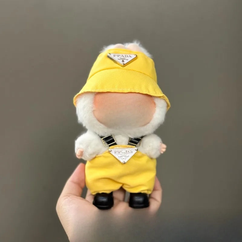 Only clothes are suitable for LABUBUBU, LABUBUBU, baby clothes, 17cm pendants, plush toys, fashion clothes, suits and skirts.