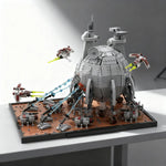 2667pcs MOC Battle Geonosis Diorama Core Ship Star Model Christmas Gift Building Blocks Construction Assemble DIY Toy Brick Kids