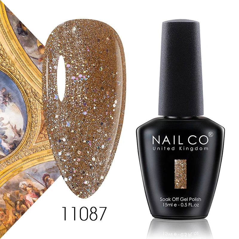 NAILCO 15ml Top Coat And Base Coat Art Design Gel Nail Polish Top Base Coat UV LED Soak Off Gel Nail Varnish