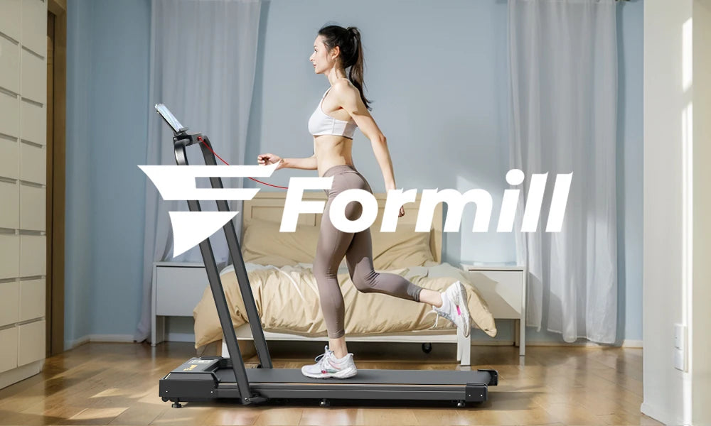 Formill FT51 2 in 1 Treadmill 0.75-2.5HP peak horsepower1-10KM/H speed range Treadmill Running Jogging Machine for Home