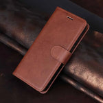 Leather Case For Samsung Galaxy A3 A5 A7 A6 Plus A8 A9 J2 Pro J3 J4 Prime J6 J5 J7 J8 2018 2016 2017 Flip Wallet Phone Cover