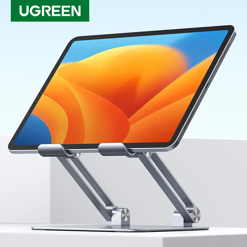 UGREEN Tablet Phone Stand Aluminum iPad Stand For iPad Pro iPhone Xiaomi Tablet Support Laptop Stand Phone Holder Tablet Stand