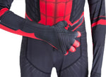 Kids Superhero Spider Costume Spandex Jumpsuit Halloween Cosplay Costumes Bodysuit Kids Head Cover Separation Party Set