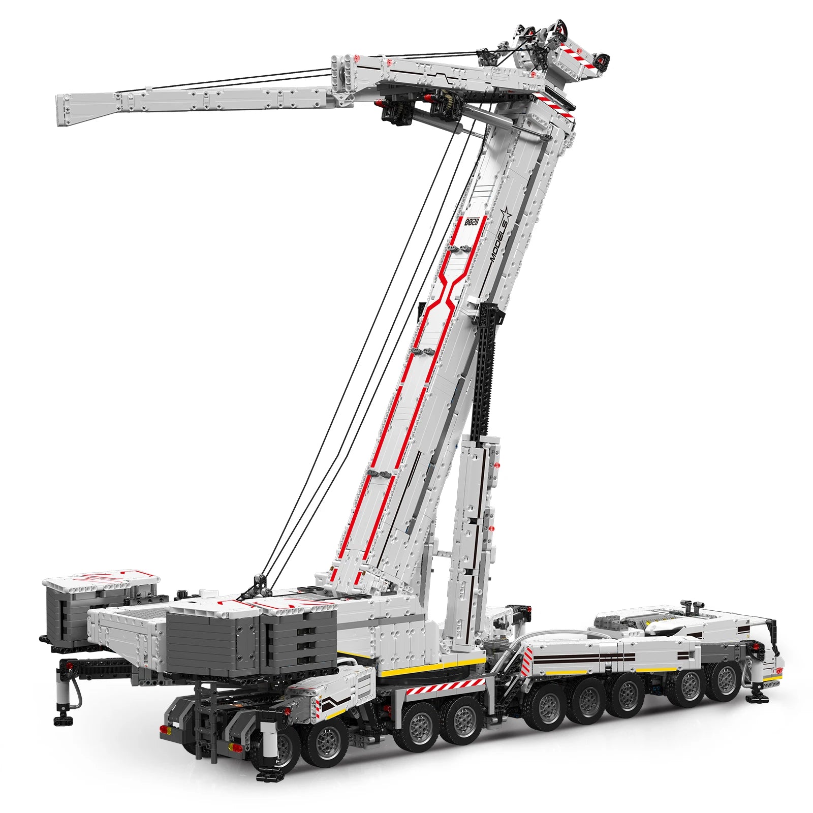 Advanced Motorized Crane Truck Building Set – LTM 11200 Engineering Model with Realistic Functions, Ultimate Gift for Adults & Builders