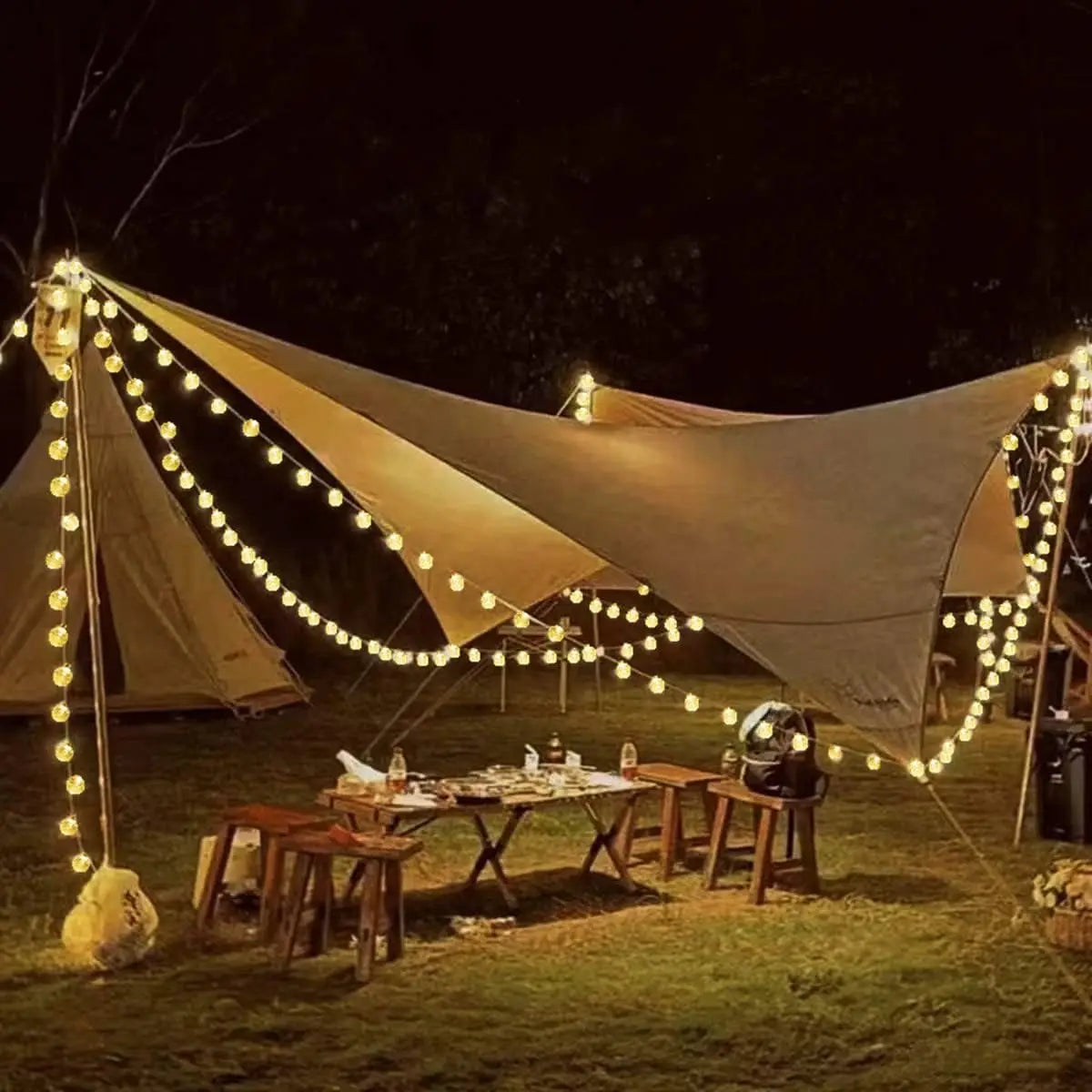 Solar Crystal Ball Fairy Lights