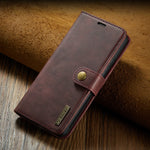 Detachable Magnetic Leather Case for Samsung Galaxy S24 S23 S22 Plus Ultra A14 A24 A34 A54 A53 A15 A35 A55 5G Wallet Card Holder