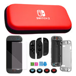 2025 SET New Nintendo Switch 2 Travel Carrying Bag Protective Cover Hard Shell Pack Game Travel Storage Bag Joy-Con Protective Cover