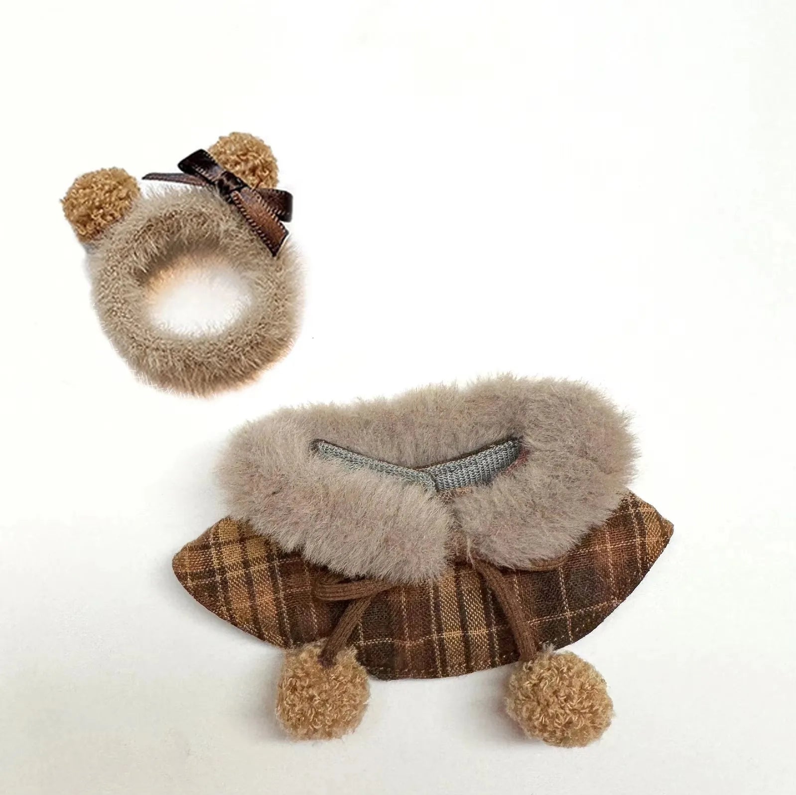 Labubu Plush Doll Clothes – Cute Macaron Outfit