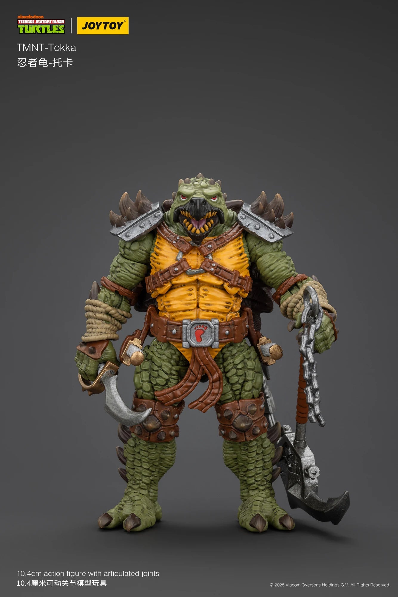 1/18 JOYTOY Action Figure Turtles Slash Tokka Anime Toy