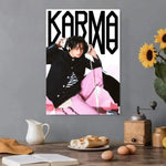 STRAYKIDS 4th Studio Album 'KARMA' Concept Photos Poster Bedroom Living Room Modern Art Home Decoration Wall Painting Gifts