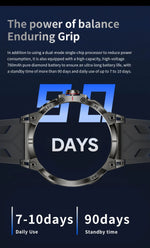 Xiaomi 760mAh Large Battery Outdoor Smart Watch Men 1.85 inch HD Screen GPS Compass Bluetooth Call IP68 Waterproof Smartwatch