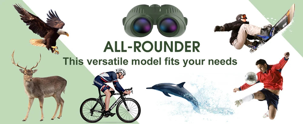 20X25 Binoculars Professional HD Pocket Waterproof Camping Observation Telescope Portable Optical Telescope Outdoor for Hunting