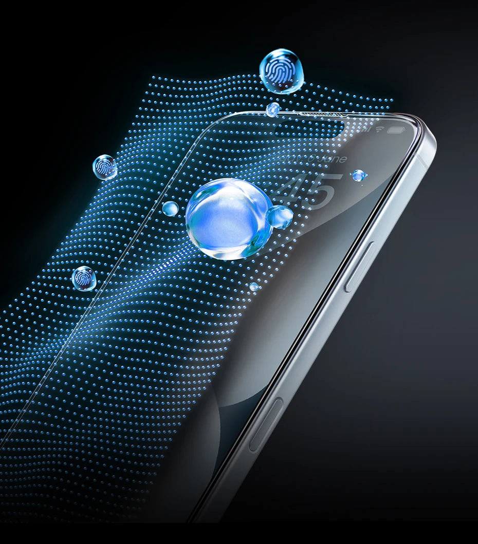 UGREEN 2pcs for iPhone 16 Pro Max Glass Screen Protectors for iPhone 16 Plus Tempered Glass for iPhone 15 14 13 12 HD Film 16pro