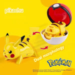 Pokemon Ball Toys Anime Figure Charizard Pikachu Mewtwo Eevee Monster Action Deformation Pokeball Toys Figures Model Kids Gifts