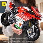 Technical Racing Motorbike Building Kit – DIY Superbike Model | Premium Assembled Construction Set