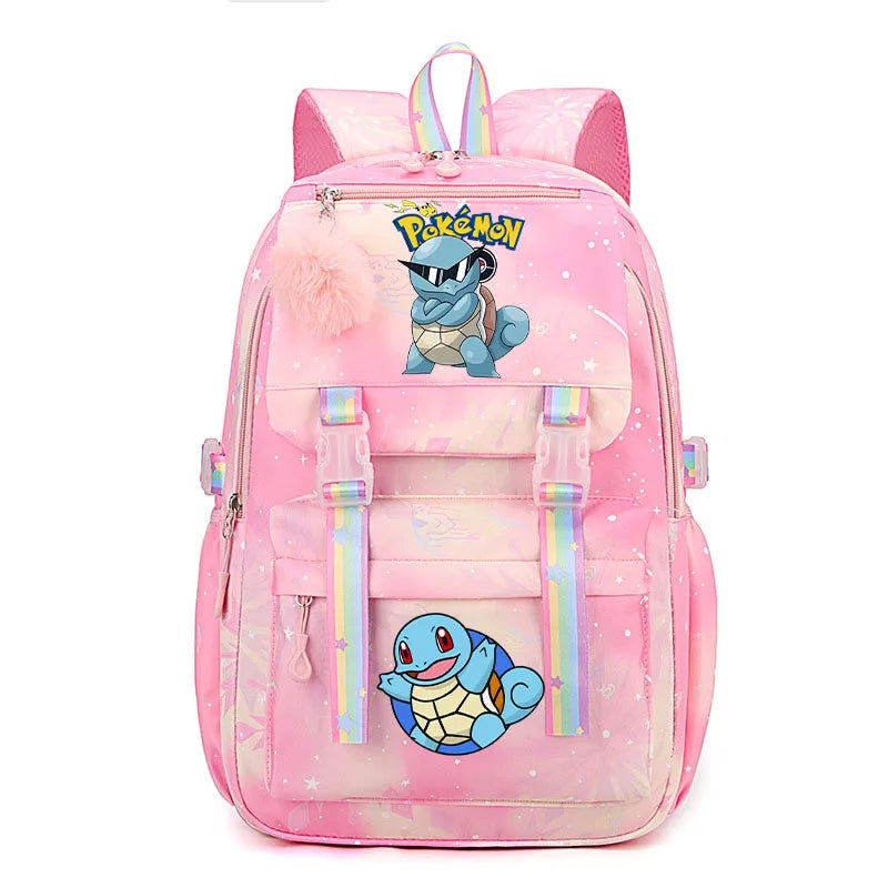 Pokémon Backpack for Kids & Teens – Pikachu & Charmander School Bag (Back-to-School Gift)