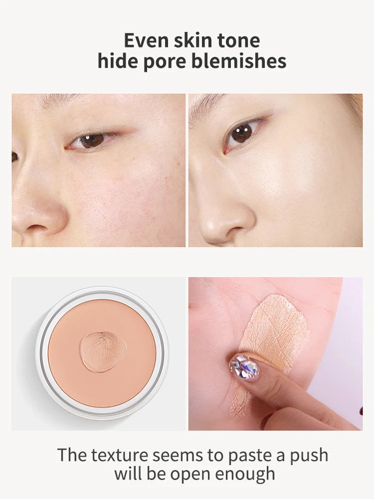 Concealer Face Freckle Foundation Cream To Cover Black Eye Acne Imprint Waterproof Anti Sweat Makeup Before The Base