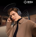 Baseus Wireless Headphones Bluetooth 5.3 HIFI Level Earphone 40mm Driver Foldable Over Ear Headsets 70H Playtime Spatial Audio