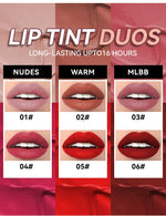 Long Lasting Velvet Matte Lip 6 Colors Gloss Waterproof Non-stick Cup Sexy Nude Red Pink Liquid Lipstick Lips Makeup Cosmetic