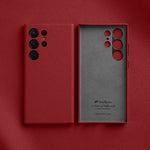 Melkco 100% Genuine Leather Case For Samsung Galaxy S24 S25 Ultra S24 Plus + 5G Premium luxury Cases Fashion Cow Business Cover