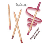 6pcs Face Secret Lip Liner Pencil Set,Ultra-Fine,Smooth Long Lasting Waterproof Matte Velvet,Brown Mixed Color