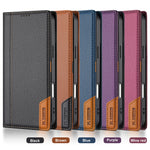 Business Flip Leather Case For Samsung Galaxy A17 A16 A36 A56 A26 A07 A55 A35 A15 A54 A34 A14 A53 A33 A13 Magnetic Wallet Cover