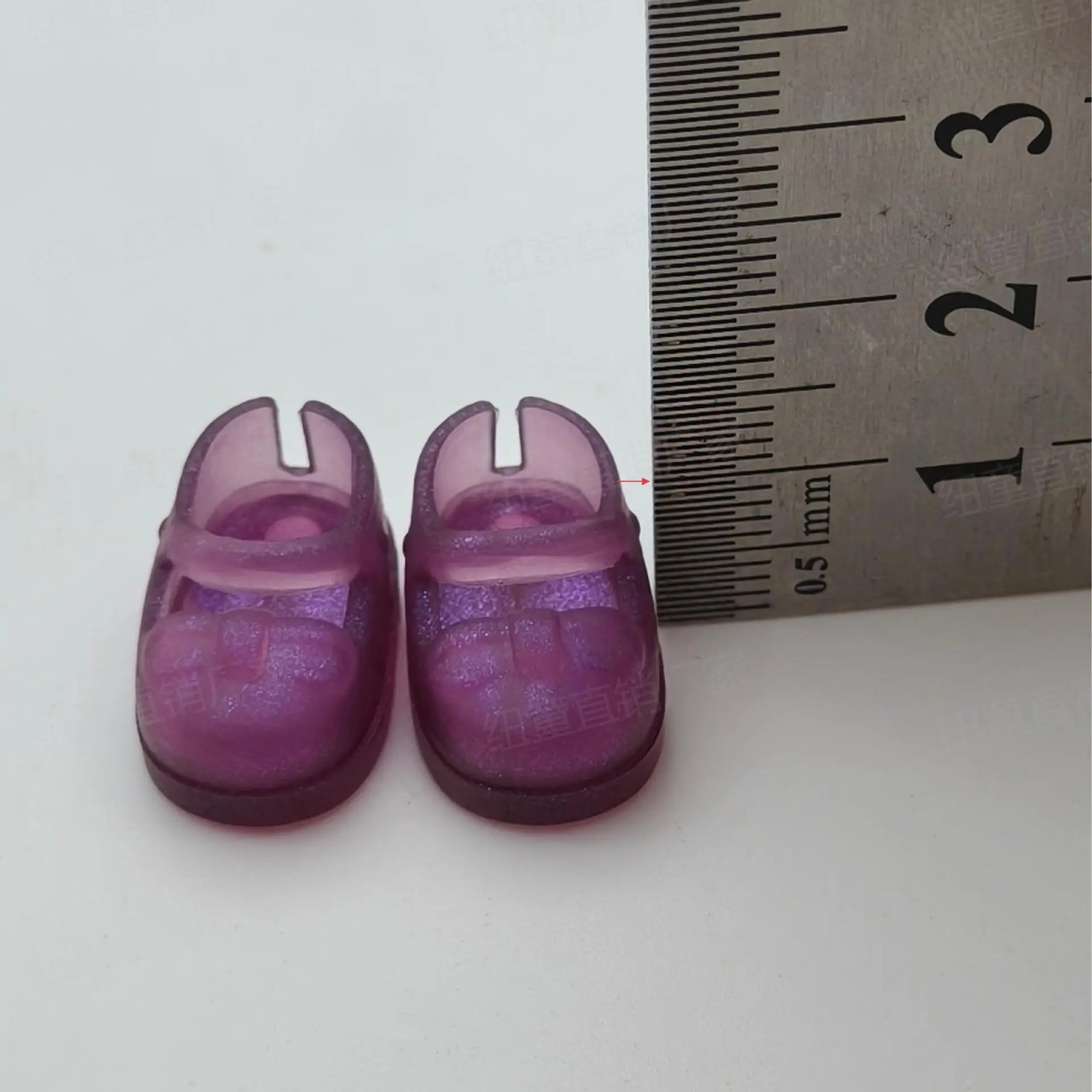 Mini Labubu Doll Shoes for 10cm Labubu 4.0 The Monsters Pin for Love Series Doll Clothes Accessories Plush Doll's Clothing