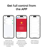 MULO Alarm System For Home Burglar Security 433MHz GSM  Home alarm Wireless PG103 WiFi Alarma Tuya Smart App Work With Alexa