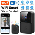 WiFi Doorbell Home Tuya WiFi Wireless Doorbell DC AC Battery Powered Camera Bell with Alex Google Bundle Video Doorbell Camera