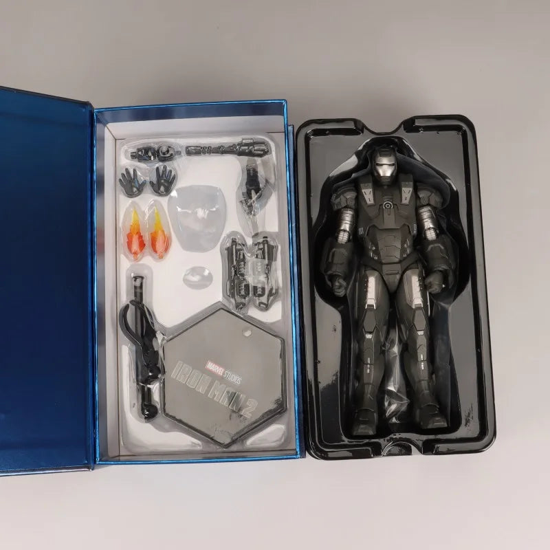 Marvel Avengers ZD Toys Iron Man MK3 MK1 MK6 MK7 MK5 Tony Stark Iron Patriot War Machine Action Figure Ironman Collect Toy Gift
