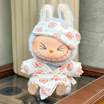 Doll Bed Sleeping Bag For 17cm Ropa Labubu Plush Toy & Accessories Cute Set Home Warmth Girl Gift