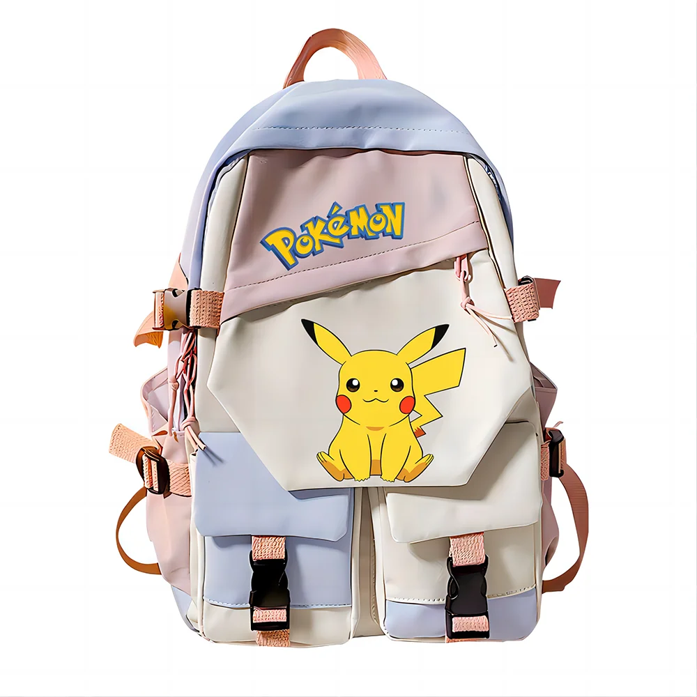 Pokémon Backpack for Kids & Teens – Large Capacity School & Travel Laptop Bag