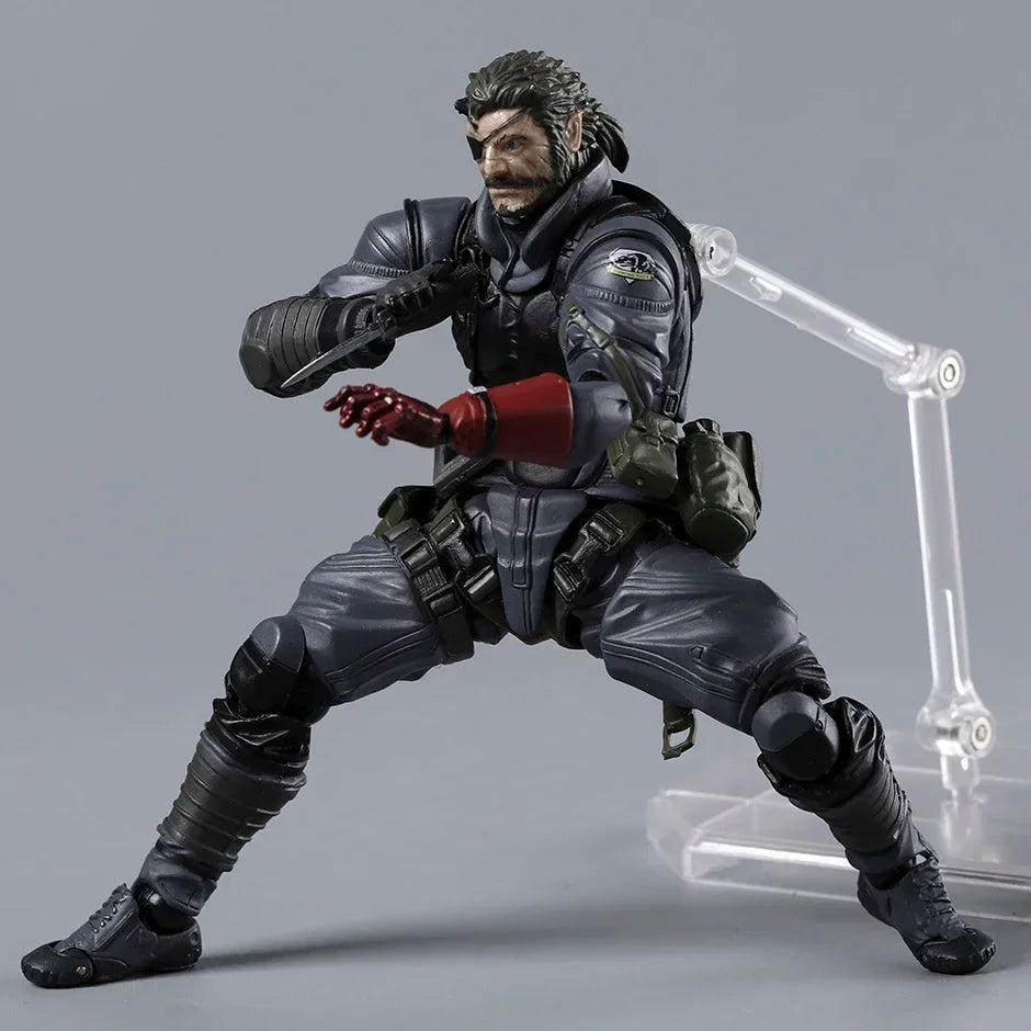 Metal Gear Solid 5 Venom Snake Action Figure Figurine Collection Model Doll Toy Gift