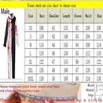 Men Halloween Costumes Art The Clown Cosplay Costume Movie Terrifierr 2 Bloody Jumpsuit Male Jumpsuit Horror Outfits