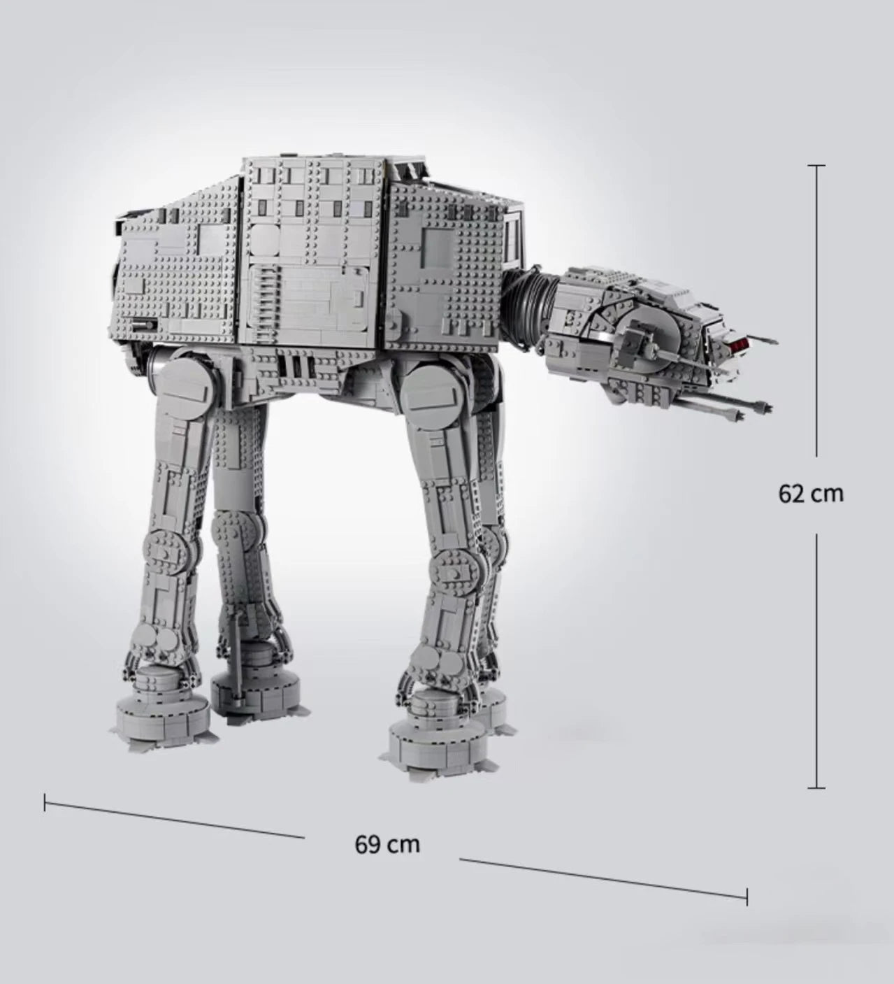 MOC 75313 UCS Large Sized ATAT Combat Walker Building Blocks Display Model Bricks Toys For Kids Adults Christmas Birthday Gifts