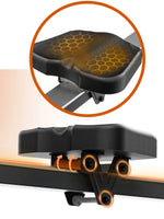 MettleMatic RM3 Foldable Rowing Machine, 300N Magnetic Resistance, 16 Levels, Bluetooth, 150kg Capacity