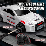 New 4WD Remote Control Drift Car Full Size 1:24 Mini Remote Control Racing Car Model 2.4G Radio High Speed RC Car Boy Toy Gift